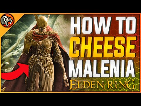 ELDEN RING - Como derrotar Malenia FÁCIL (cheese with mage) 