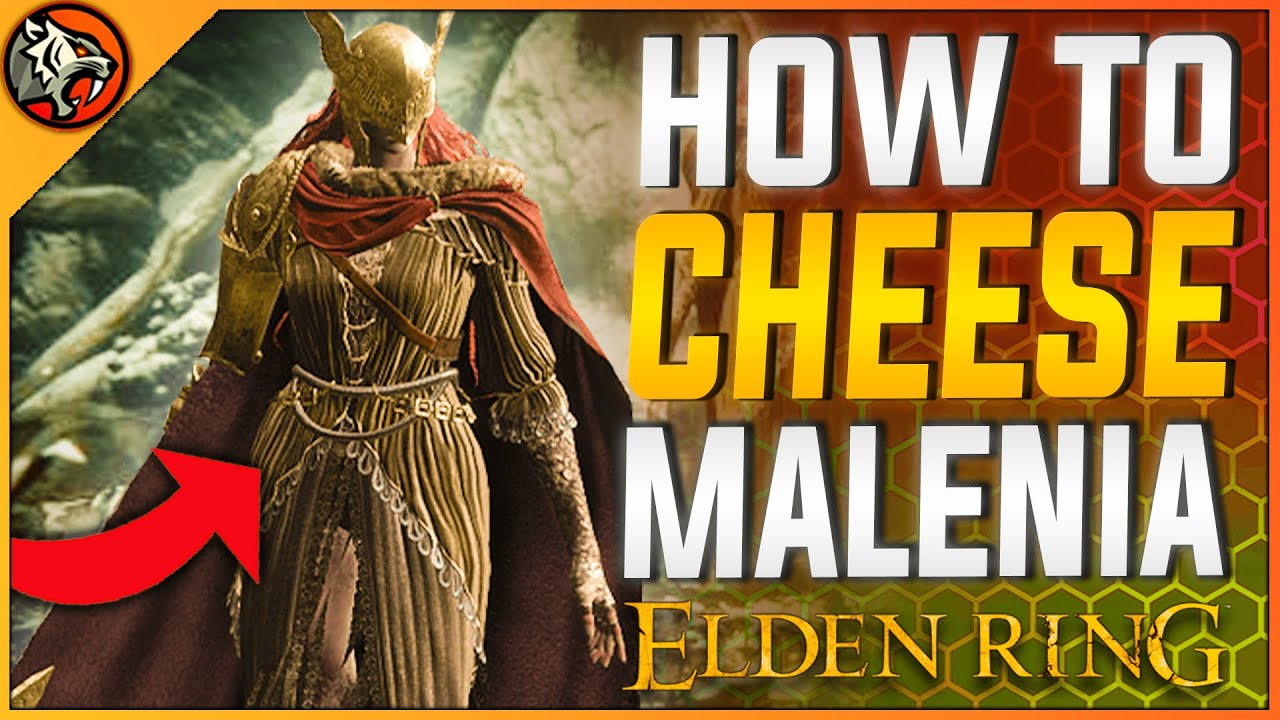 ELDEN RING - Como derrotar Malenia FÁCIL (cheese with mage) 