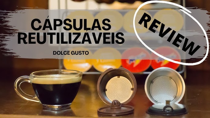 Capsula Recargable DGPod de Acero Inoxidable para Dolce Gusto + Hacemos un  Latte! 