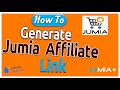 Jumia Affiliate Program: How to generate links of any product and earn money