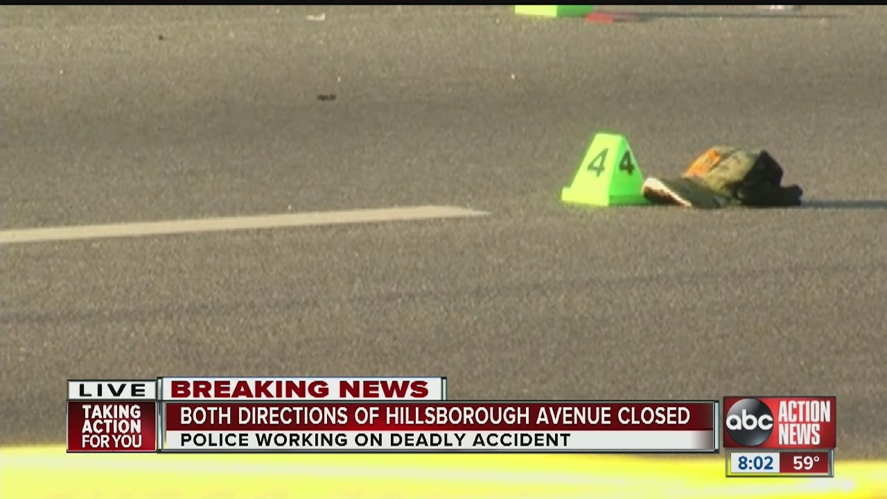 Bicyclist killed in hit and run in Tampa - YouTube