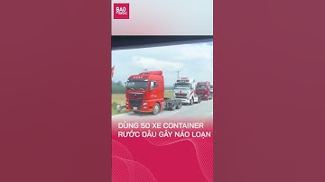 Dùng 50 xe container rước dâu Chú rể Hà Tĩnh gây náo loạn #shorts #tintuc24h #giaitri