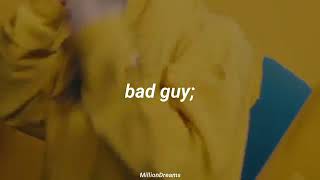 Bad Guy - Billie Eilish (Letra en Español)