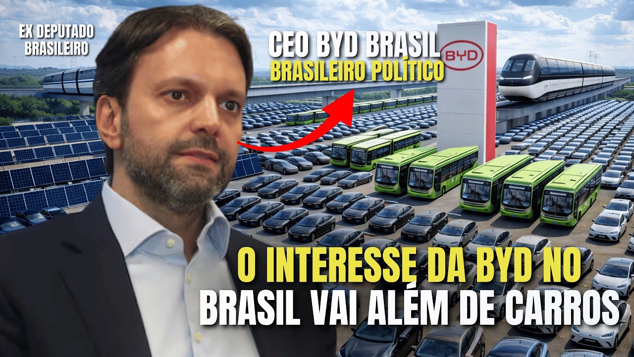 É assim que a BYD está se ENRAIZANDO no Brasil | GENIAL