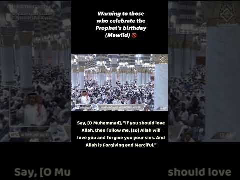 هشدار برای مردمی که جشن مولودی می گیرند میلاد و نبی میلاد از مدینه