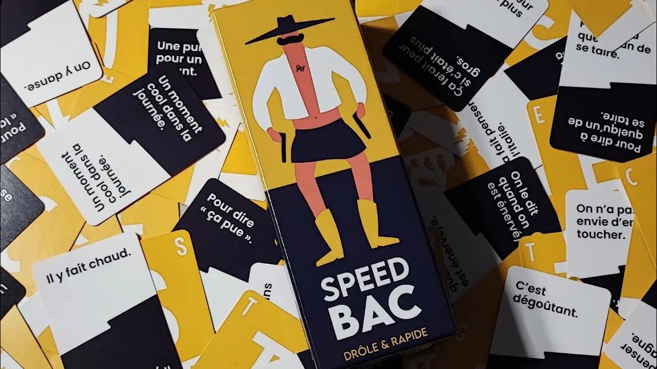 Acheter Speed Bac Jaune - Editions Napoléon - Jeux de société