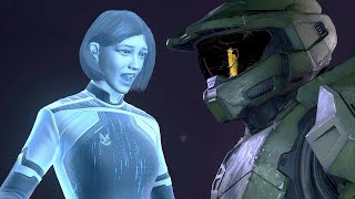 Cortana's Reaction to Master Chief trying to delete her - Halo Infinite 2021