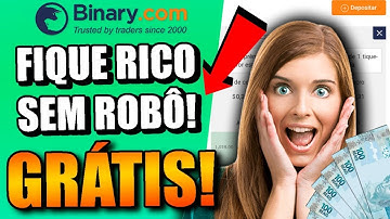 🔴 Como Ficar Rico Sem Robôs na Binary.com em 2020