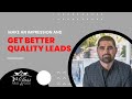 Open House / Networking Events - How to Make an Impression and get Better Quality Leads