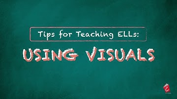 Tips for Teaching English Learners Video Series: Using Visuals In Your ESL Lessons
