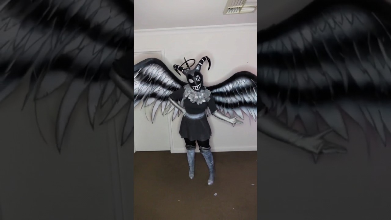 I made GIANT floating wings for a Lute Cosplay