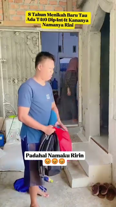 istri ngamuk baca t4to di p4nt4t suami #komedikocak #pasutri #hiburan #ngakak