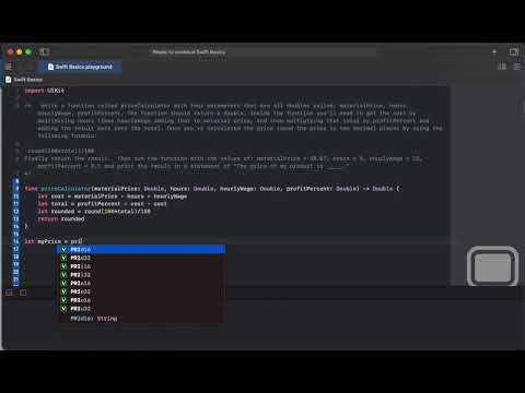 Swift Functions Practice Problems
