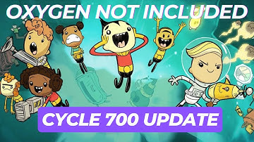 Cycle 700 - LATE-GAME Base in Oxygen Not Included