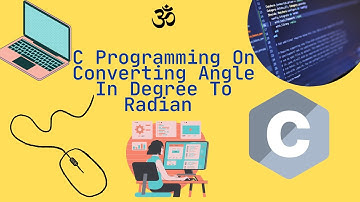 Converting Angle In Degrees To Radians in C Programming using Visual Studio Code