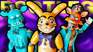FNAF Bootleg Funko Glitchtrap, Captain Foxy, Dreadbear and more! Review + Unboxing