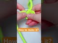 How to make it?#shorts #shortsfeed #diy #craft #diycrafts #handmade #howto #fashion #knotskill