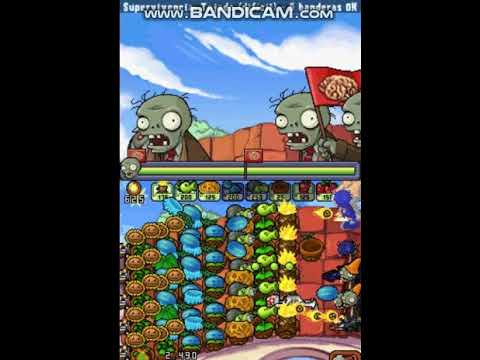 Server de Discord en la descripcion + Plantas Contra Zombis DS Supervivencia Tejado Dificil