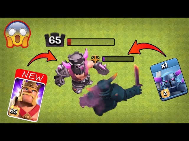 LVL 60 KING Vs. MAX LVL 8 PEKKA!!! Clash Of Clans DEATH MATCH!! 