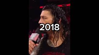 Roman Reigns Evolution 2008 - 2024 #shorts #wwe #romanreigns