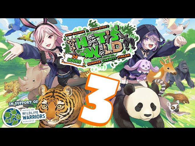 【THAT'S WILD?! 24 HOUR CHARITY STREAM】PART 3 #thatswild2025 #calliolive #kosekibijouのサムネイル