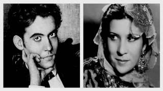 Video thumbnail of "Federico García Lorca y La Argentinita: Anda Jaleo (Letra)"