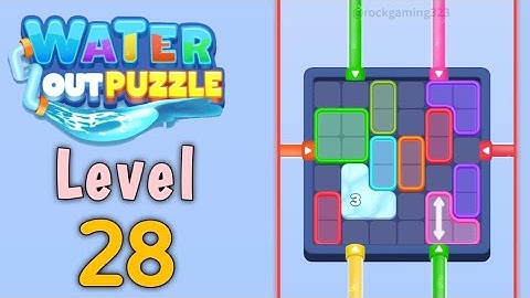 Water Out Puzzle Level 28 Walkthrough
