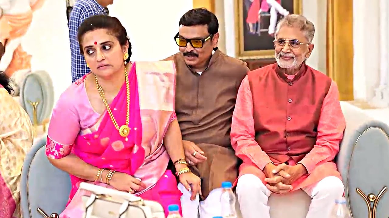 Pavitra Lokesh, Naresh and Murali Mohan Visuals At Naresh New Home ...