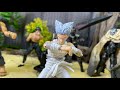 Stop motion  onepunch man garou vs heroes