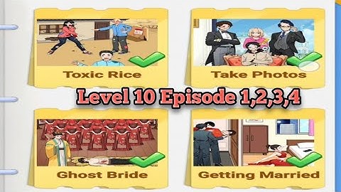 Crazy Brain Puzzle Level 10 episode 1 to 4 Solution Walkthrough