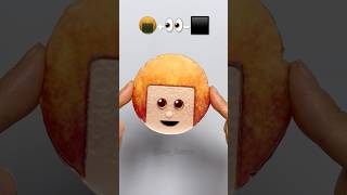 🍘+👀-⬛️이모지 믹스(Emoji Mixing) #실리콘테이프