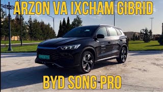 BYD Song Pro rasman O’zbekistonda. Tejamkor gibrid avtomobil