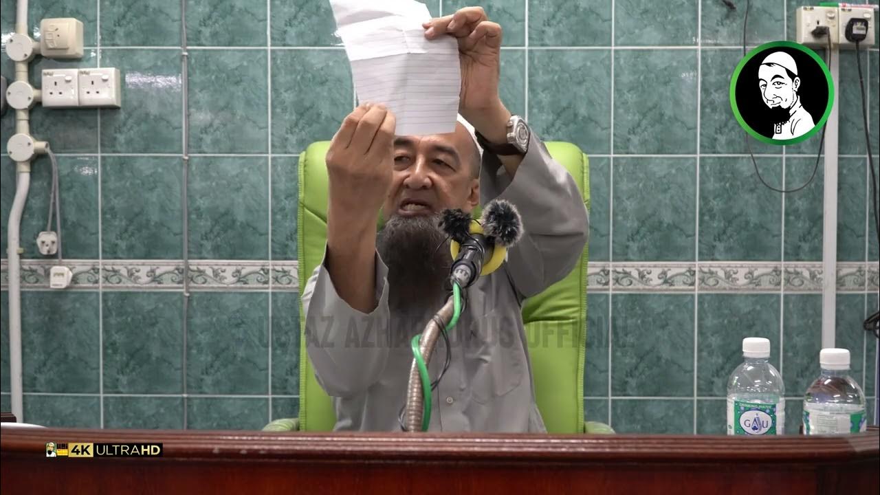 Seluar Terkena Air Mazi Ustaz Azhar Idrus YouTube seluar-terkena-air-mazi-ustaz-azhar-idrus-youtube