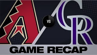 Arenado's walk-off HR seals Rox 7-6 win | D-backs-Rockies Game Highlights 8/14/19