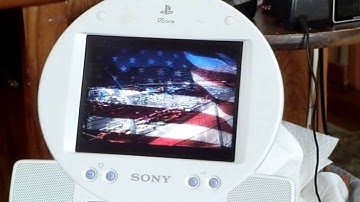 Sony PSone With LCD Screen First Test