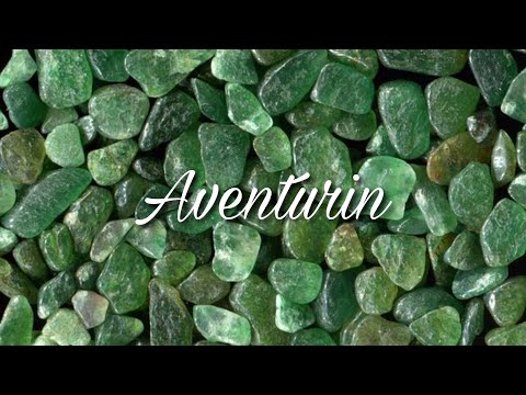 Video: Edel- und Halbedelsteine. Aventurin