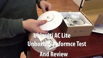 Ubiquiti AC Lite Unboxing Performance Test & Review.