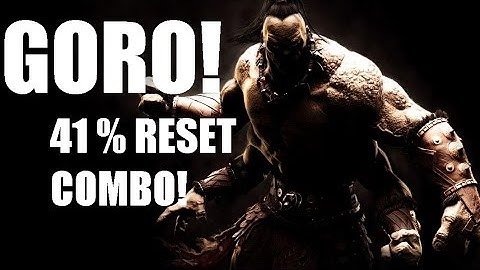 MORTAL KOMBAT X GORO TUTORIAL - STEP BY STEP GUIDE # 6