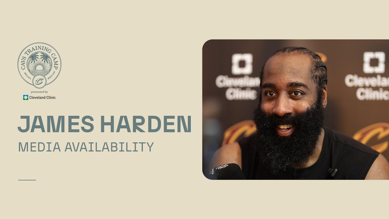Cavs Training Camp | James Harden Media Availability | 09.30.2026