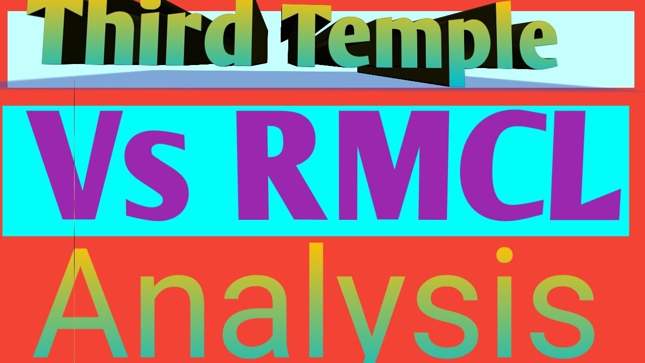 RMCL Vs Third Temple full analysis, Third Temple plane kya h, Third