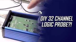 Building a 32-Channel Analog Logic Probe with Ethernet