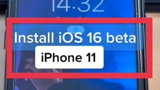 How To Install iOS 16 on iPhone #ios16