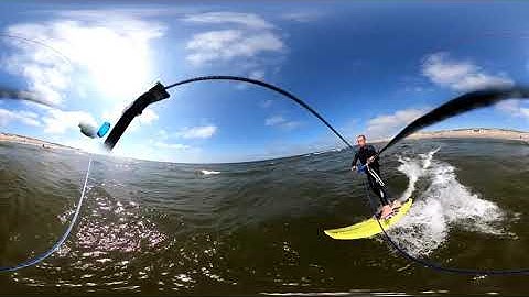 First kitesurfing test of GoPro Max and line mounts 270520 edited