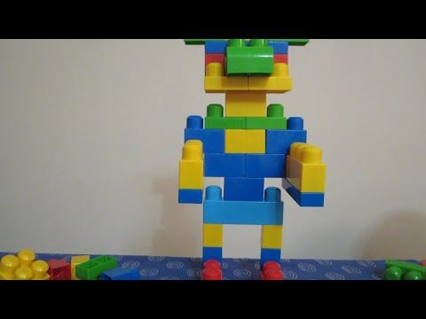 Video: Fisher-Price Mega Bloks Erste Builders 60-teilige Bau-Bag Review