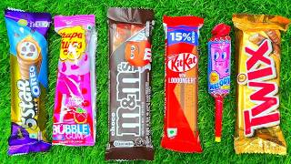 Satisfying Video Asmr Unboxing GIANT Sweets Chocolate and Rainbow Lollipops with@jellyasmrcandy