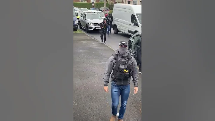 Tommy joyce arrested by armed police