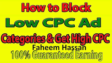 How to Block Low CPC Ads From Google AdSense