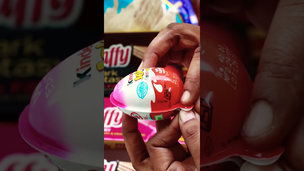 kinder joy candy ASMR 