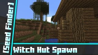 Witch Hut at Spawn - All biomes around [Seed Finder] 055