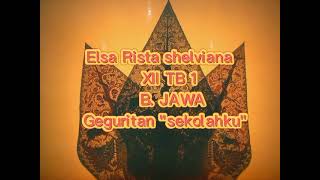 Geguritan Basa Jawa | sekolahku